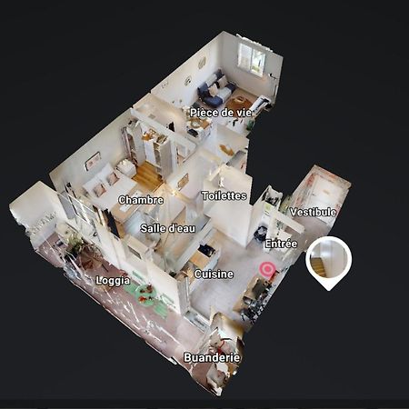 Expat Renting - Le Boheme Zen - Proche Airbus Apartment Colomiers Luaran gambar